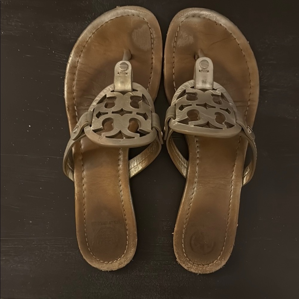 Tory Burch Gold Sandals